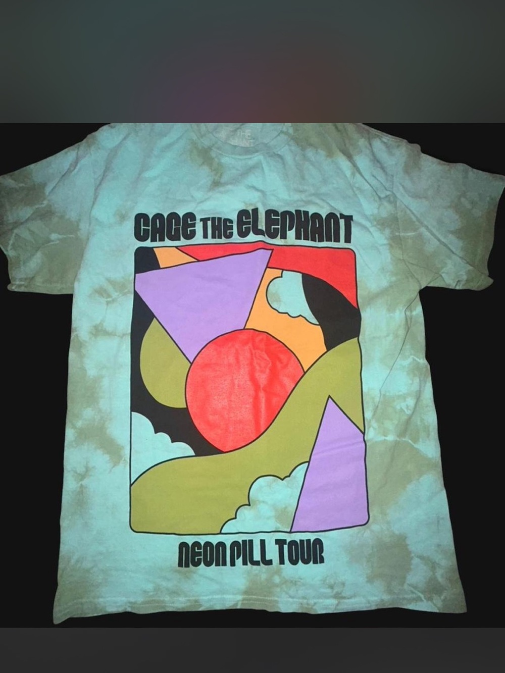 Neon Pill Tour Tie-Dye Short Sleeve Tee - Multi